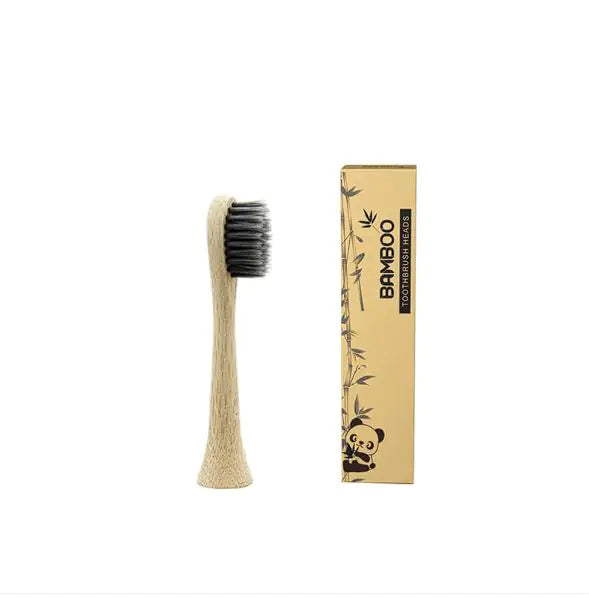 Organic Bamboo Biodegradable Electric Toothbrush Head