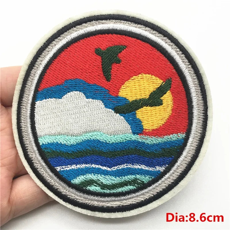 Embroidered Patch For Clothes And Bags