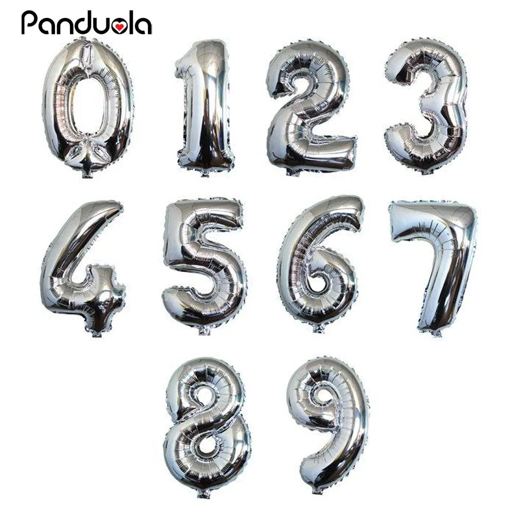 Number Balloon Party Decor