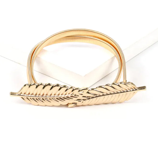 Elastic Metal Waist Chain Fashion Decoration Dress European And American Matching Clothes Ornament