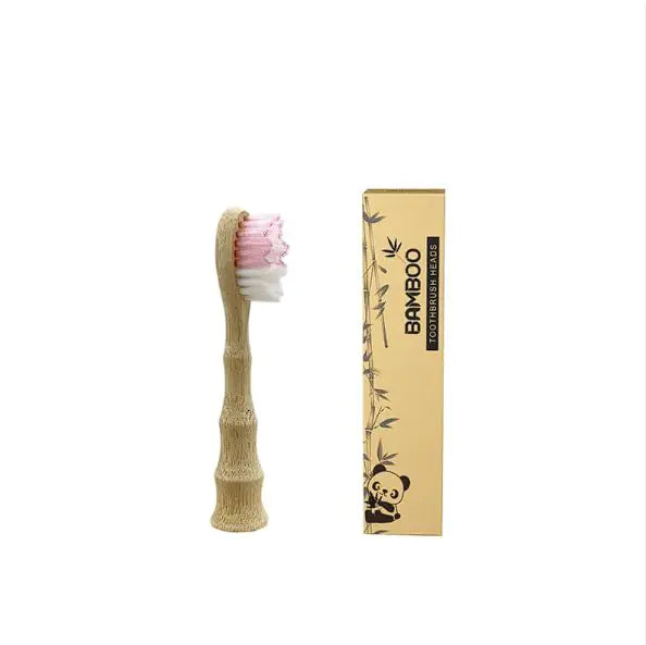 Organic Bamboo Biodegradable Electric Toothbrush Head