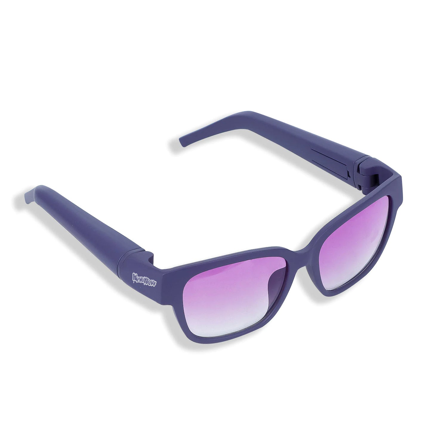 Sunglasses with Hidden Horn Tube Storage