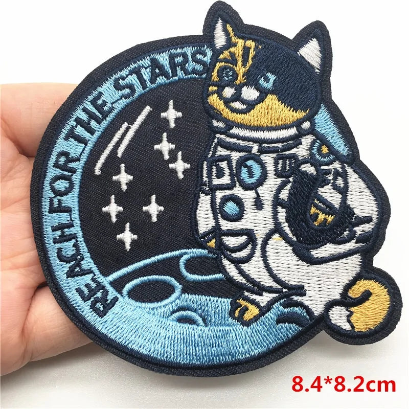 Embroidered Patch For Clothes And Bags