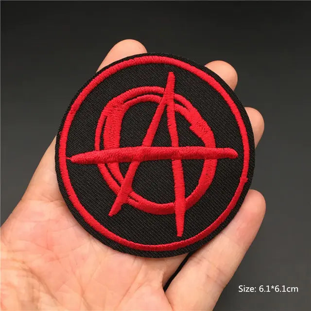 Rock Punk Clothes Patches