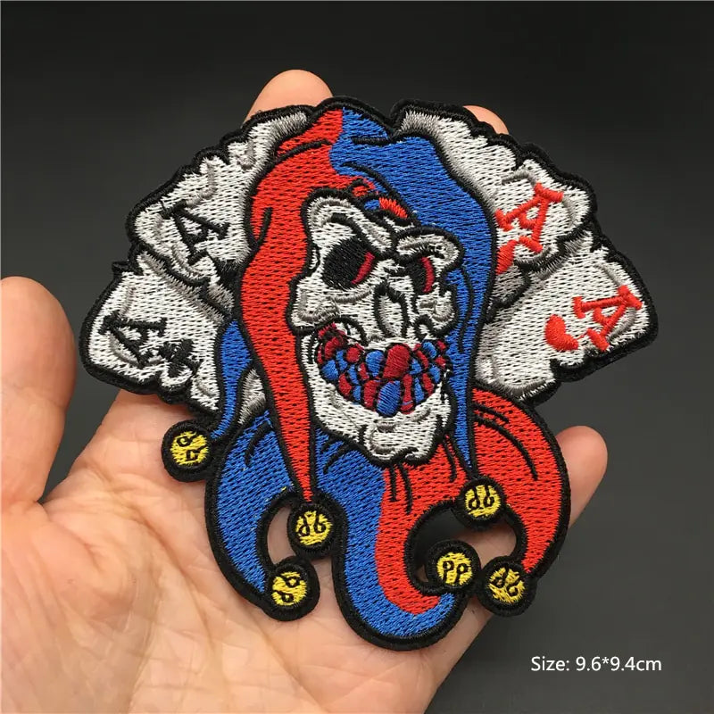 Rock Punk Clothes Patches