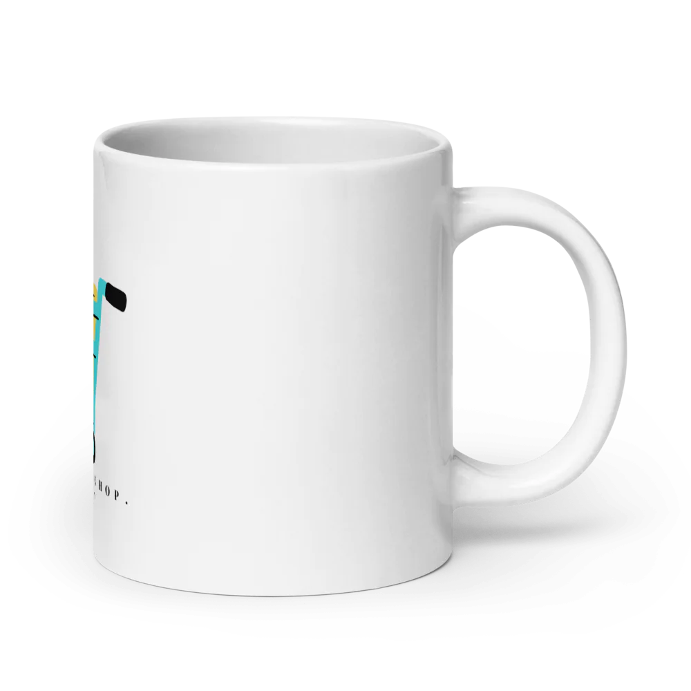 White Glossy Mug