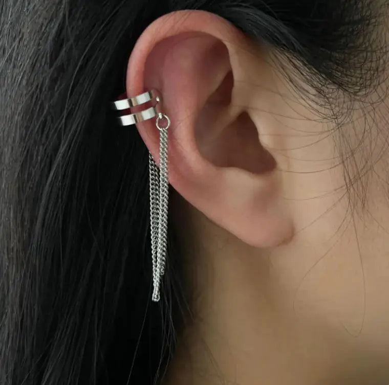 Creative Simple Non-pierced Ear Clip Five-piece Set