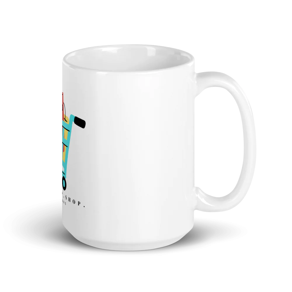 White Glossy Mug