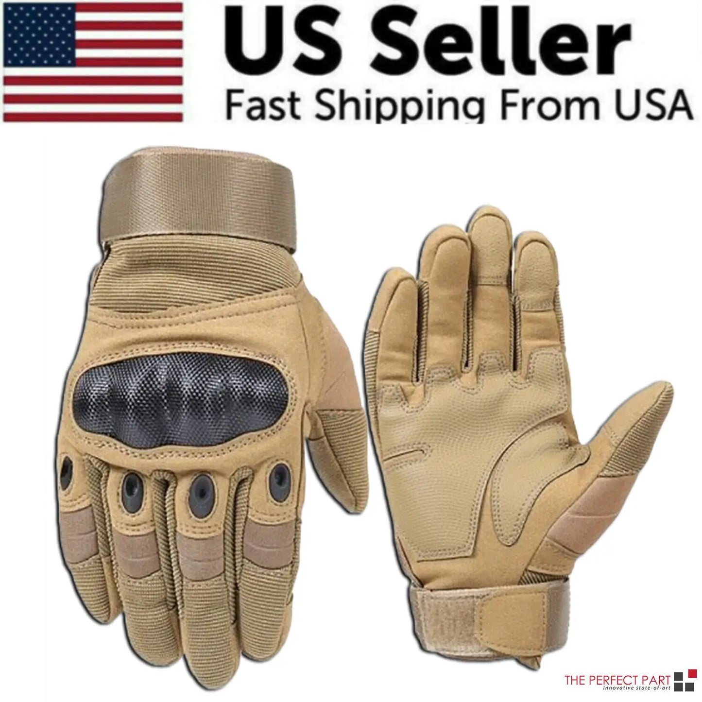 Tactical Motorcycle Motocross Full Finger Gloves Motorbike Riding Racing Mittens