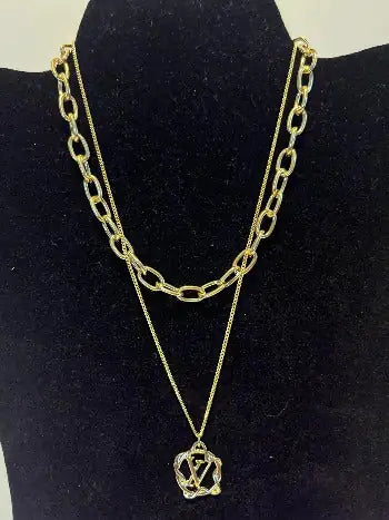 Pendant Gold Lux Necklace