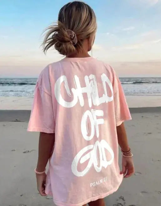 Child Of God Print T-shirt