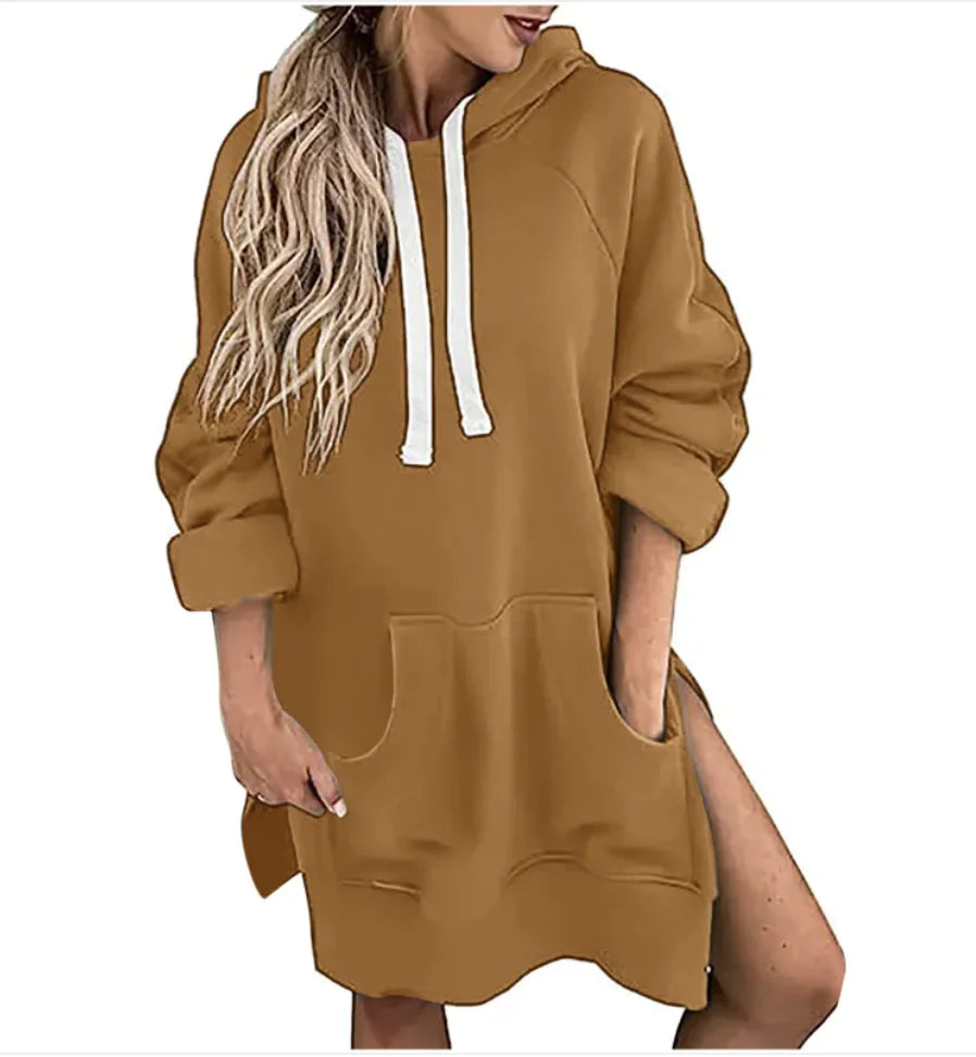 Women's Loose-Fit Drawstring Sweater