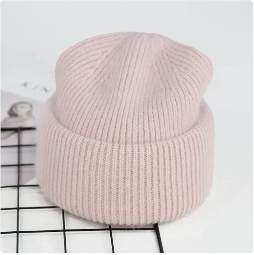 Simple Knitted Pullover Cap